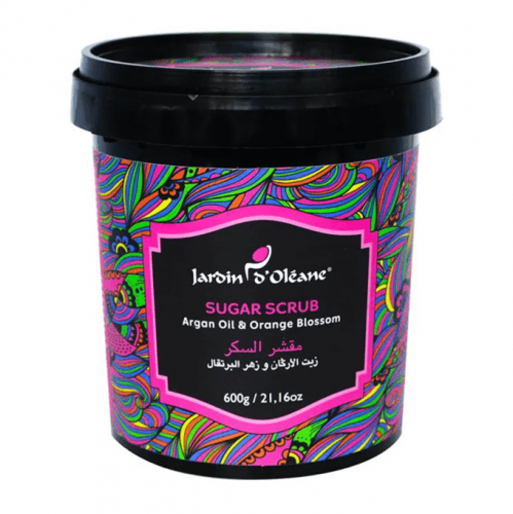 Garden Olean Sugar Scrub with Argan Oil and Orange Blossom 600 grams