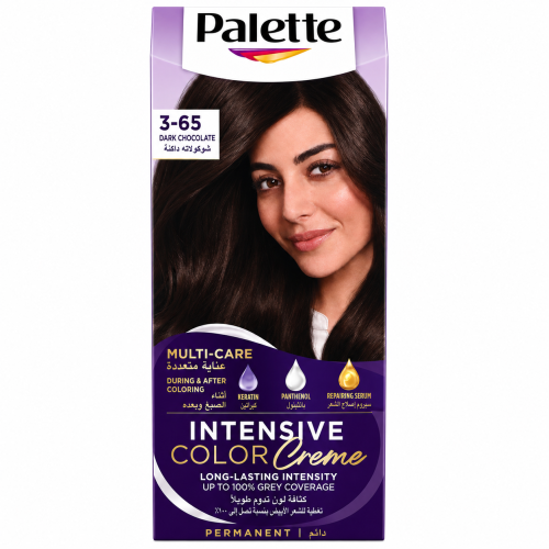 ICC 3-65 Dark Chocolate Cream Hair Color Palette - ڤانير