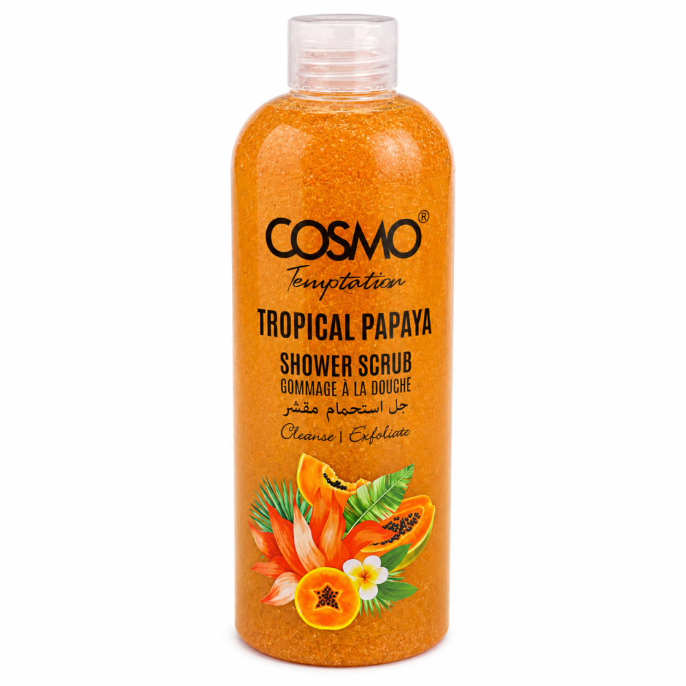 Cosmo Papaya Exfoliating Shower Gel 1000ml - ڤانير