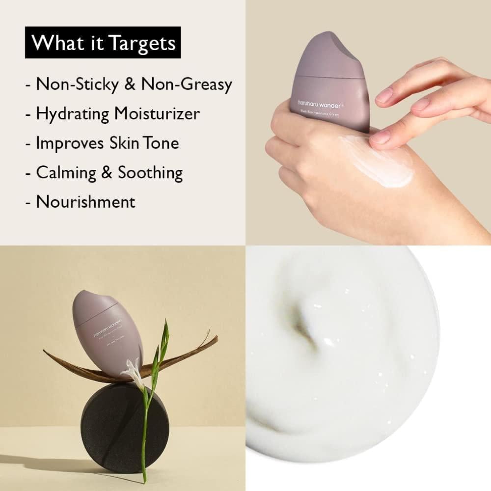 هاروهارو وندر كريم 10 بحمض الهيالورونيك بالأرز الأسود – 50 مل