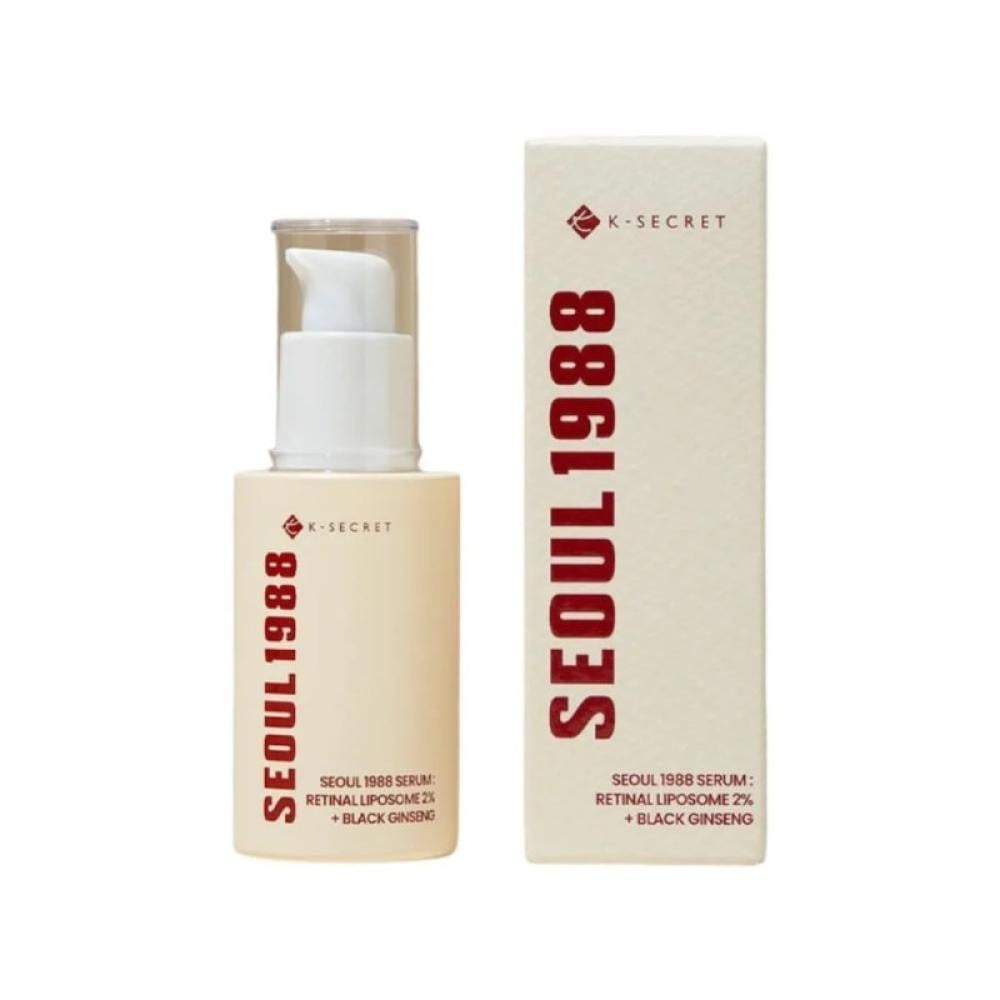 كي سيكرت سيول1988 بالريتينال2% والجينسنغ الأسود لمكافحة التجاعيد  30 مل