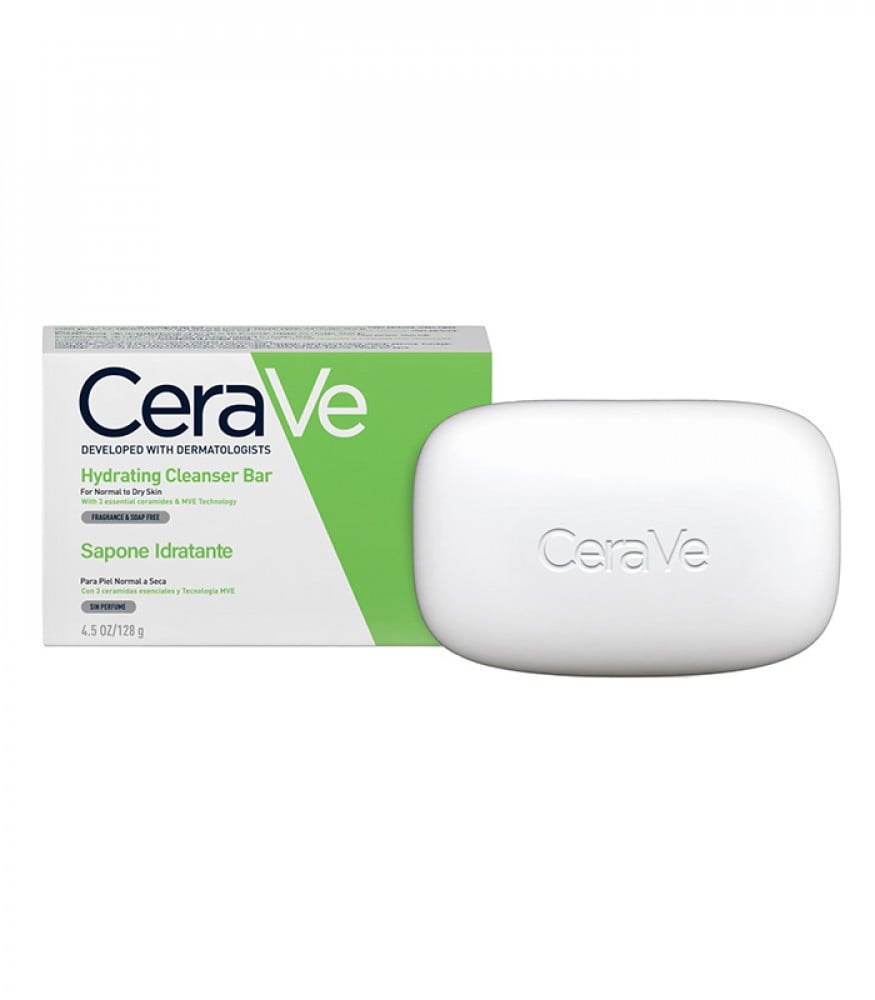 CeraVe Moisturizing Cleansing Bar for Normal to Dry Skin 128