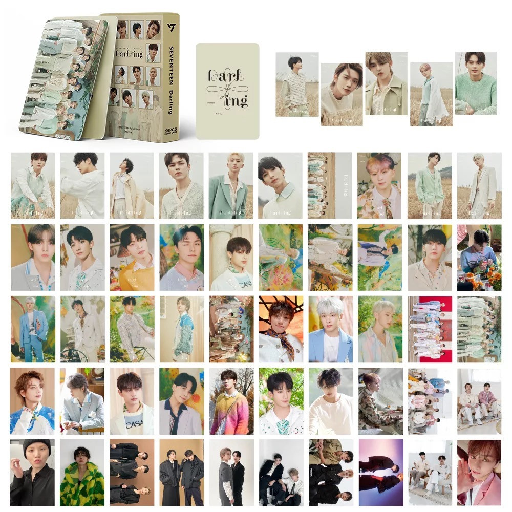 بطاقات صور لفرقة seventeen