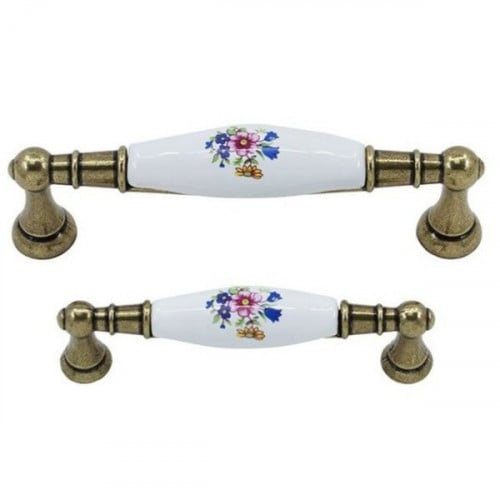 Elegant Classic Ceramic Cabinet Handle