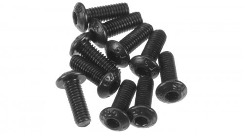 Button Head Screw 3x8mm (10) (ARAC9807)