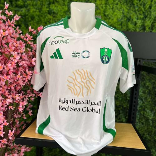 قميص الاهلي السعودي الجديد لون أبيض 2024 / 2025