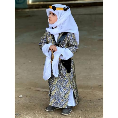 بكج دقلة أطفال نجدية - لمسة تراثية أنيقة