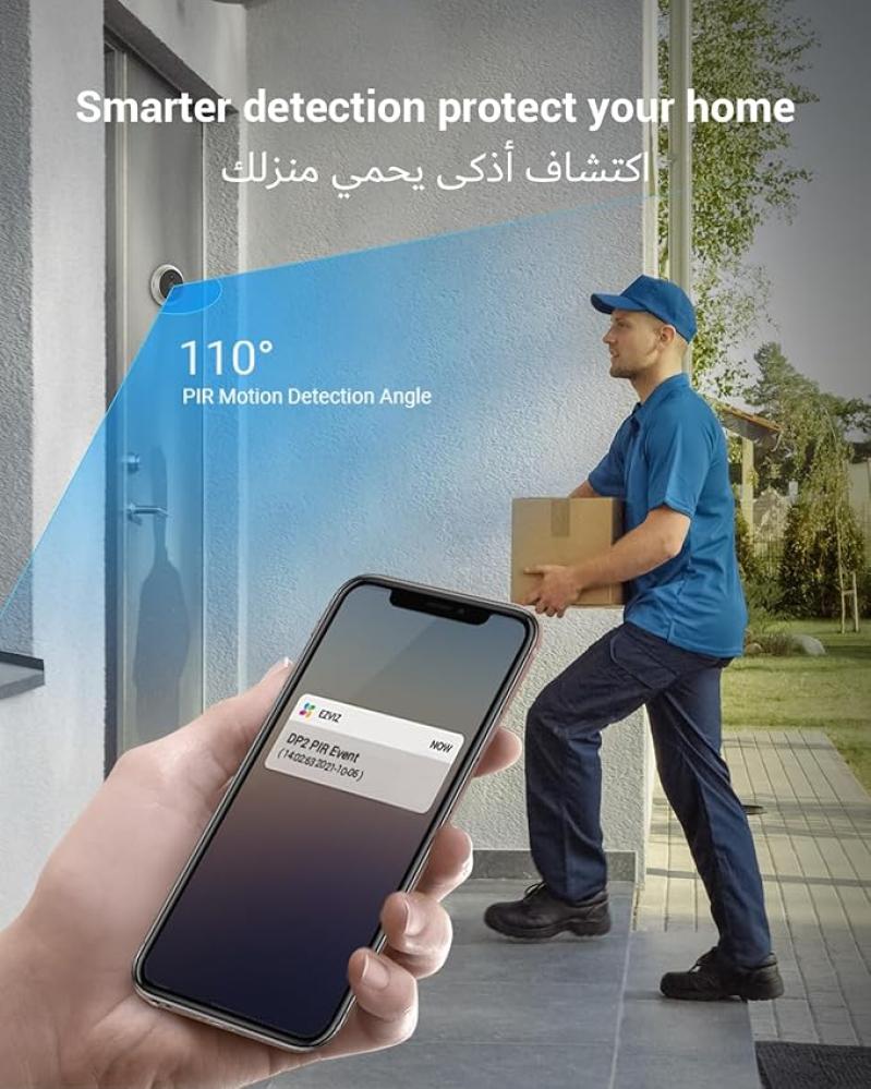 انتركم كاميرا مراقبة مع شاشة عرض CS-DP2