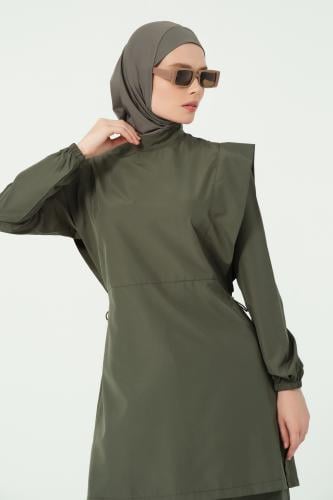 بوركيني لون زيتي