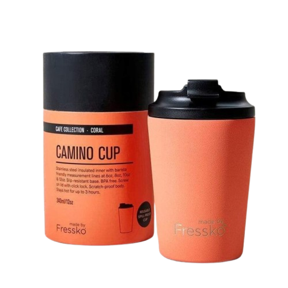 fressko camino cup CORAL  - 12OZ