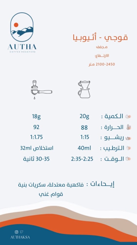 قهوة الإثيوبية قوجي