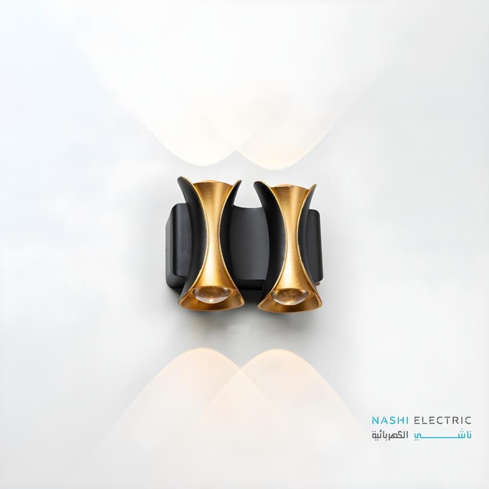 ابليك سور ذهبي 4 لمبات ليد