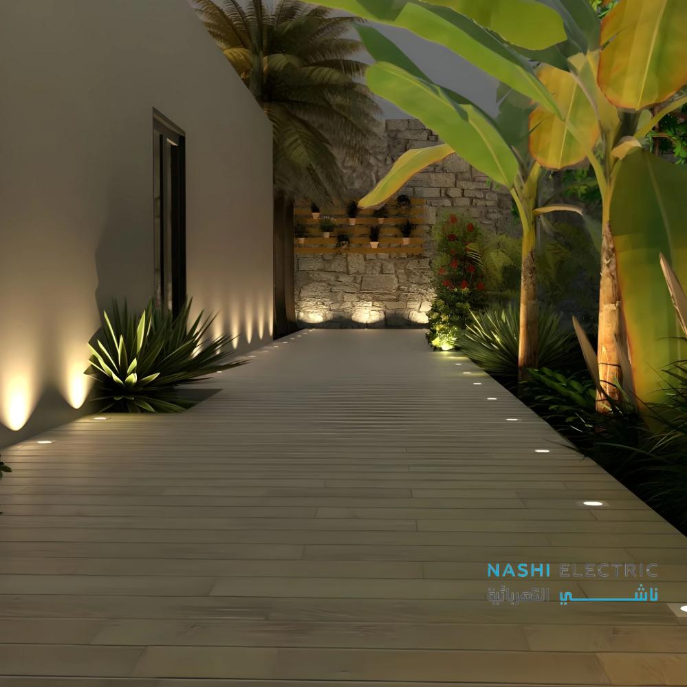 كشاف ارضي حديقة 7 وات