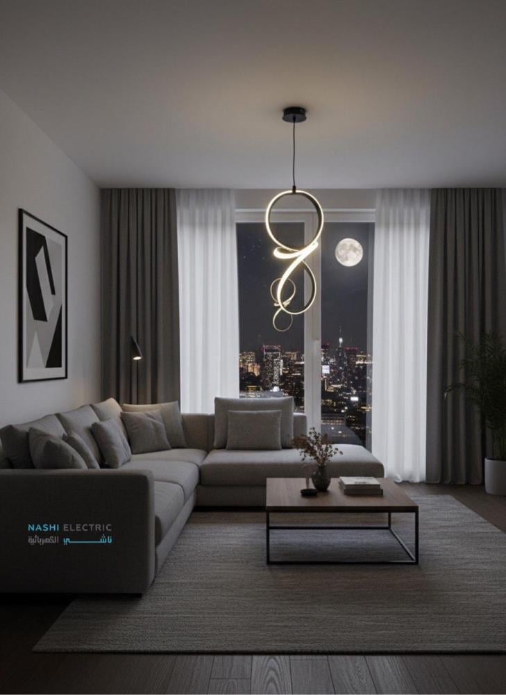 نجف إضاءة معلقة  رقم المنتج 591BK