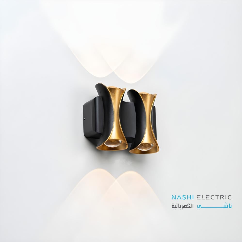 ابليك سور ذهبي 4 لمبات ليد