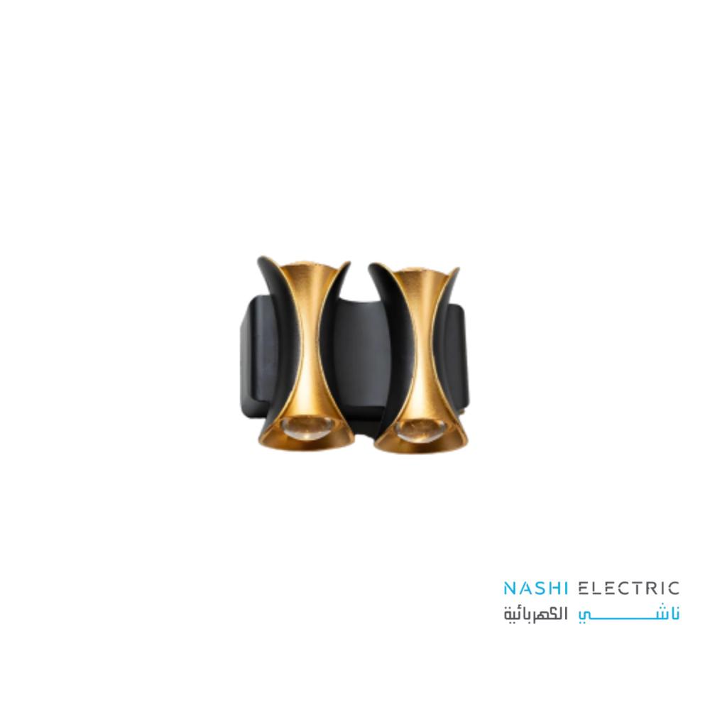 ابليك سور ذهبي 4 لمبات ليد