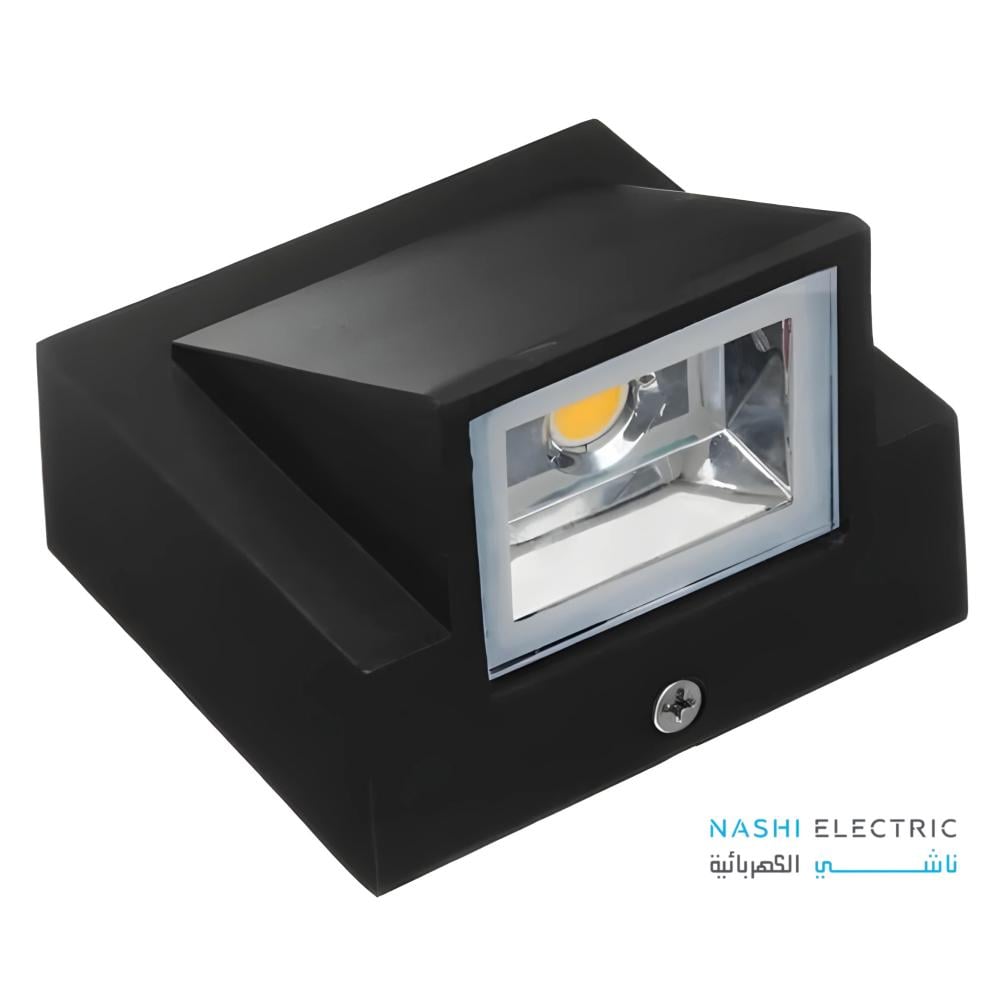 كشاف جداري خارجي ليد مفرد 6 وات