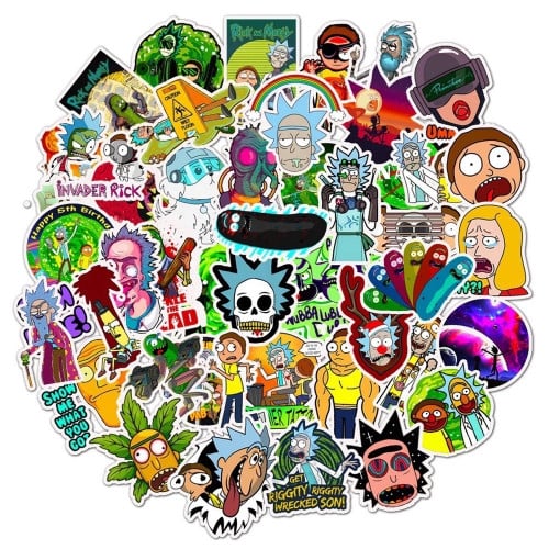 Rick and Morty Stickers
