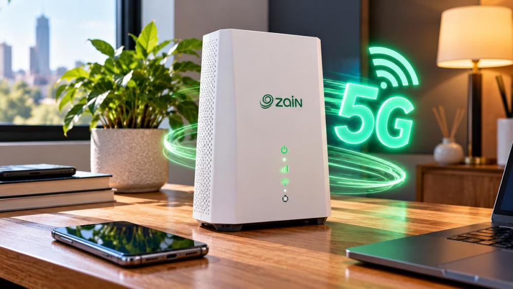 راوتر زين 5G للاستخدام المنزلي في السعودية