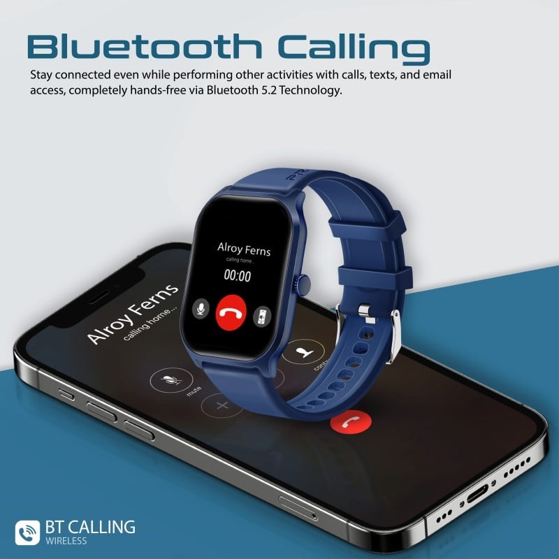 PROMATE 2 Inch ActivLife Smartwatch BT Calling XWatch B2 Blue