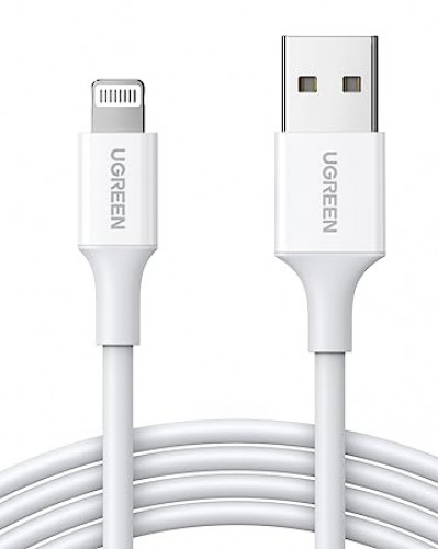 Ugreen USB-C to Lightning Silicone Cable 1m Navy Blue - الدهماني للاتصالات  Aldahmani Telecom