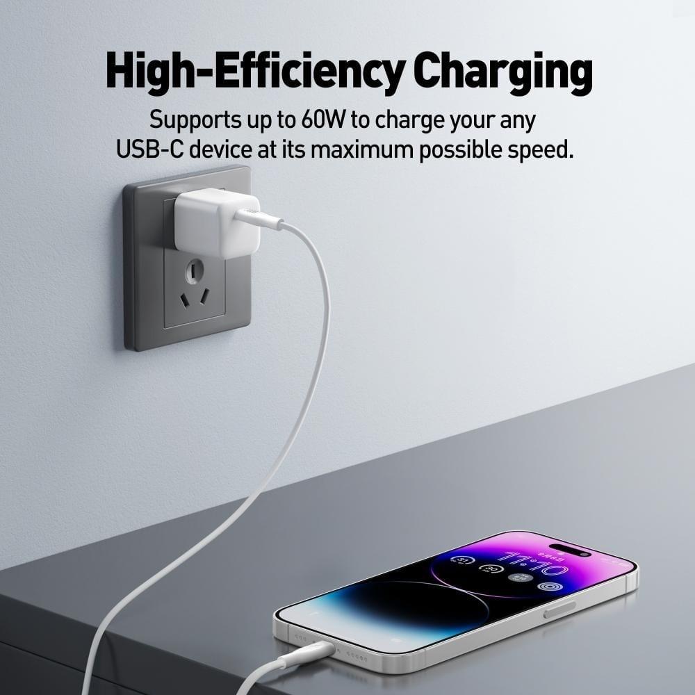 جودا كيبل تايب سي الى تايب سي 60 واط 1متر كحلي- JODA -JD-CB005