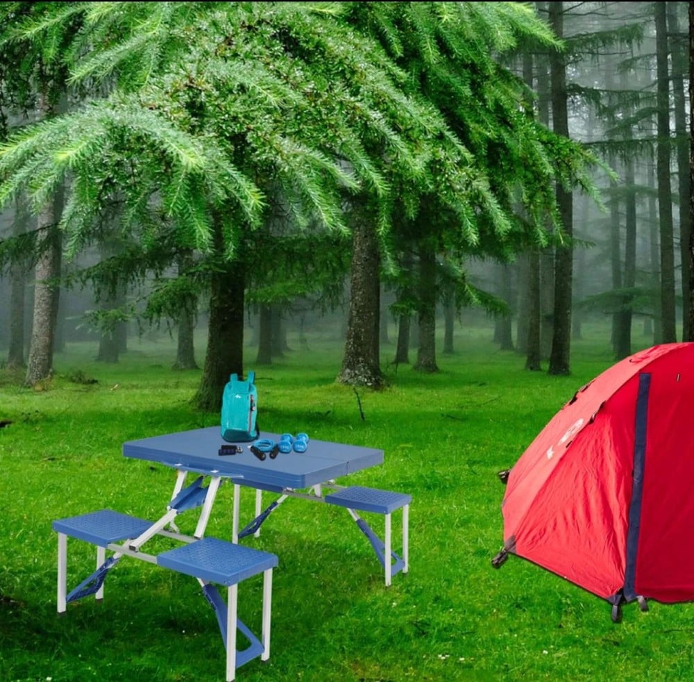 Tent over picnic discount table