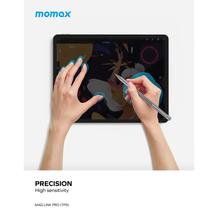 Game One - Momax Mag.Link Pro Magnetic Charging Active Stylus Pen