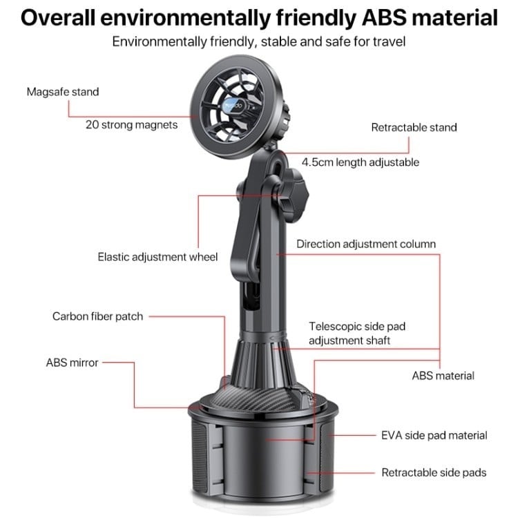 يسيدو ستاند جوال مغناطيسي للسيارة مكان الاكواب-C200