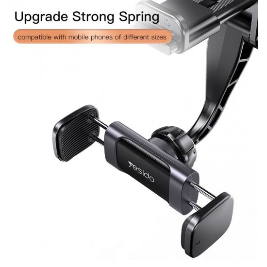 Yesido Mirror Phone Holder For Car Rear View Mirror Adhesive