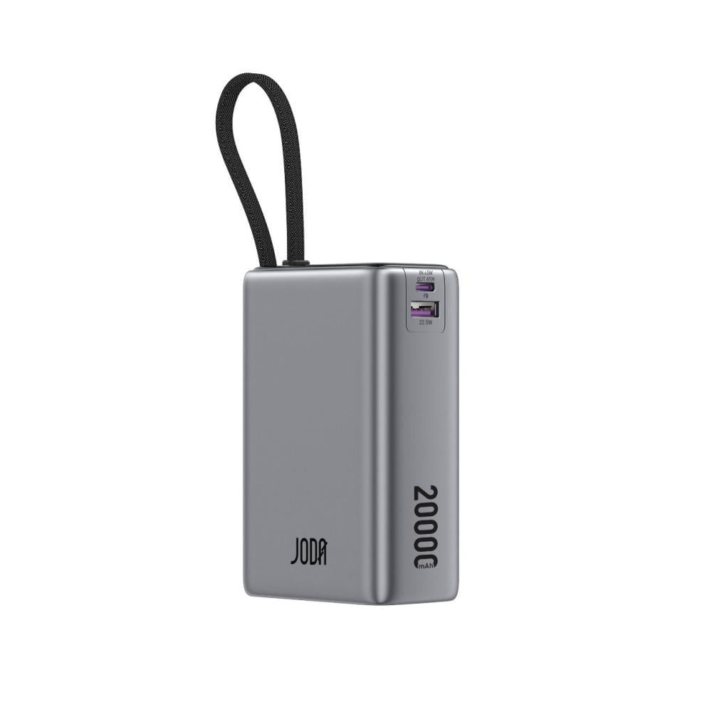 Joda Power Bank 20000mAh 65W with Built-in Type-C Cable - JDPB024