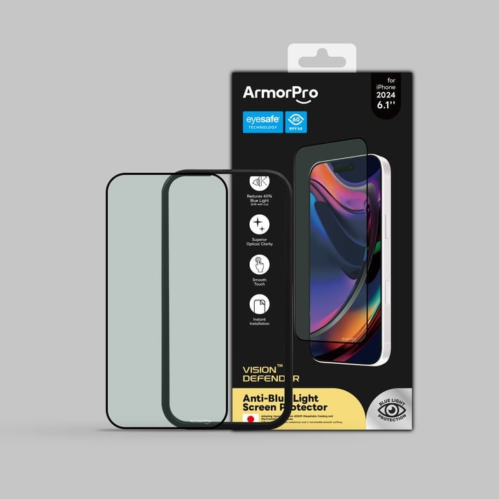 ارموربرو Vision Defender حماية شاشة ايفون 16 شفاف - AMSC161ES