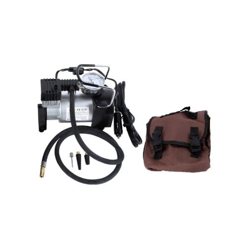 ماطور هواء عملي ومحمول مع شنطة افضل حل لازمة مشاكل الاطارات منفاخ عملي