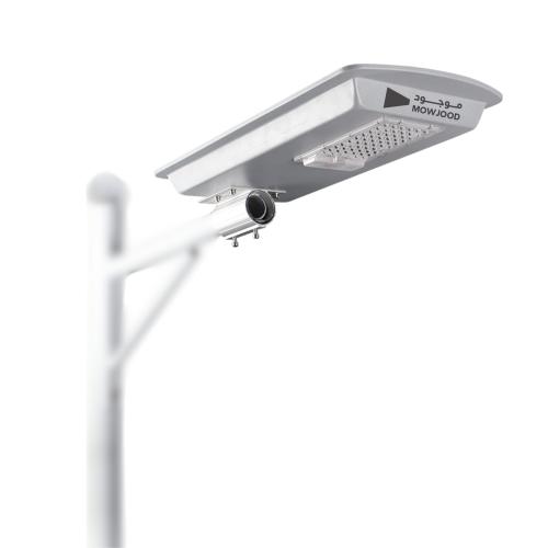 لمبة شارع بالطاقة الشمسية إضاءة آلية كامل الليل سهلة التركيب وبدون كهر