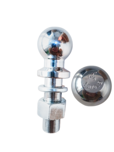 رمانة هوك سحب مقاس 1-7/8 بوصة مطلية بالكروم – تناسب أغلب السيارات والمقطورات الخفيفة  AAA324