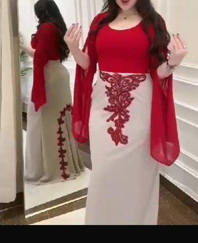 فستان كريب استرتش