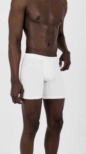بوكسر أبيض كامل Full White Boxer