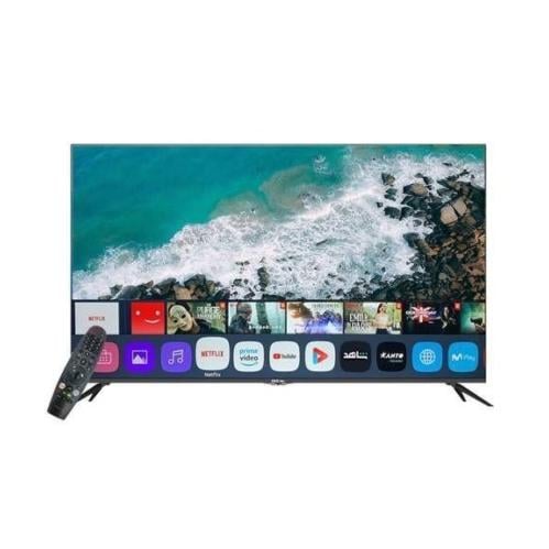 شاشة جي في سي برو 75 بوصة , 4K , نظام WebOs , مع ر...