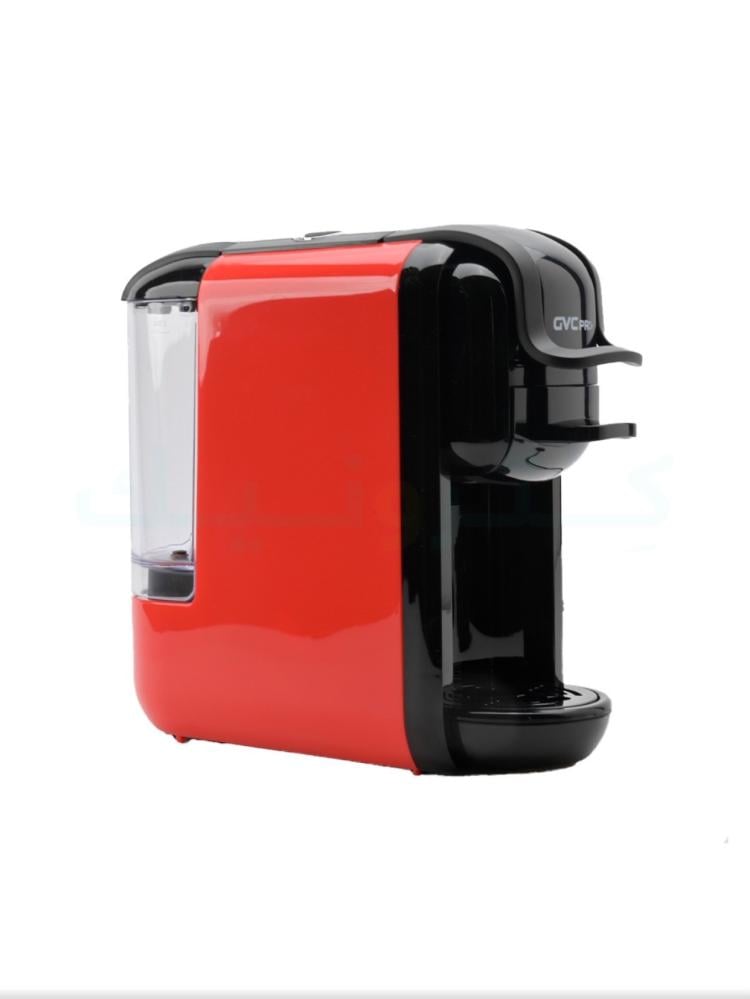 آلة تحضير القهوة جي في سي برو 3 في 1 كبسولات بجميع أنواعها موديل GVCM-1902