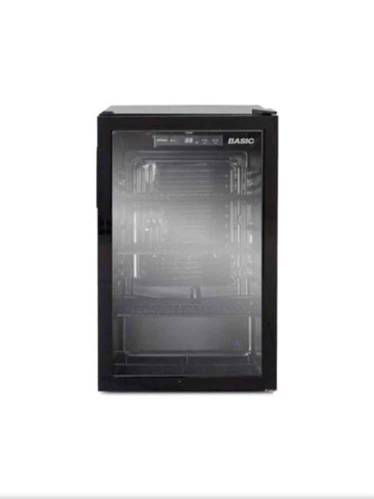 ثلاجة بيسك باب زجاجي 4.4 قدم-BRS-SC126ML