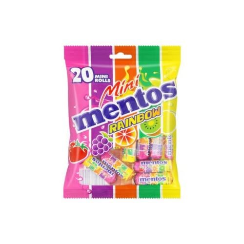 مينتوس ميني رول بنكهة الفواكة المشكلة - (حبة / كيس)