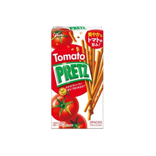 Glico Pretz Tomato 2 Pack - Exclusive Imported Item from Japan- 64 g
