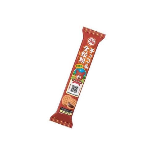 بوربوينت بتيت بسكوت حبوب كاملة محشي شوكولاتة - 48 جرام