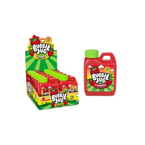 Bubble Jug Strawberry Bubble Gum Exclusive Imported Item from USA - 1× Piece