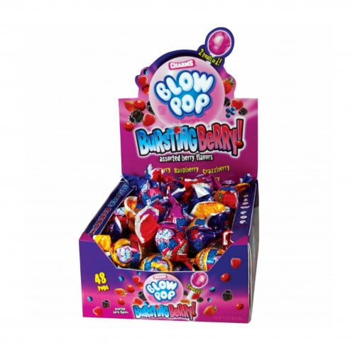 شارمز - حلاوة مصاص ولبان - توت متنوع - 18 جرام - (بالحبة)