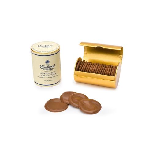 شاربونيل - رقائق شوكولاتة الحليب بالكراميل والملح البحري - 200 جرام - منتج حصري بريطاني