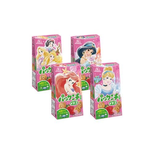 ديزني الأميرات اليابان - بسكوت محشي فراولة - علبة عشوائية