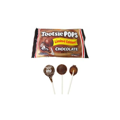 Tootsie Pops Chocolate Lollipop - Exclusive Imported Item from USA