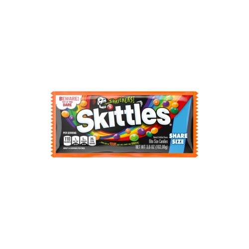 Skittles Shriekers Sour and Sweet - 102 g - Halloween Exclusive Limited Edition