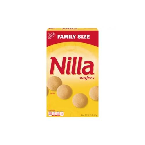 نيلا ويفر فانيليا كوكيز حجم عائلي - كيسين من 425 جرام